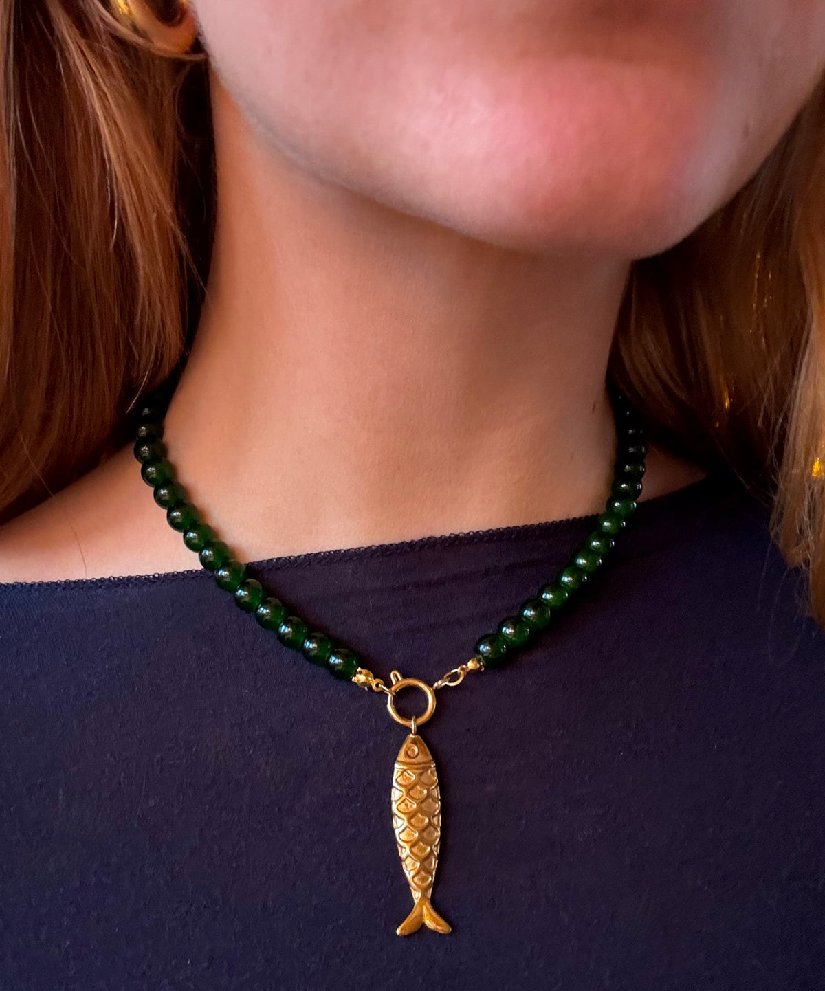 Fish Beads Necklace