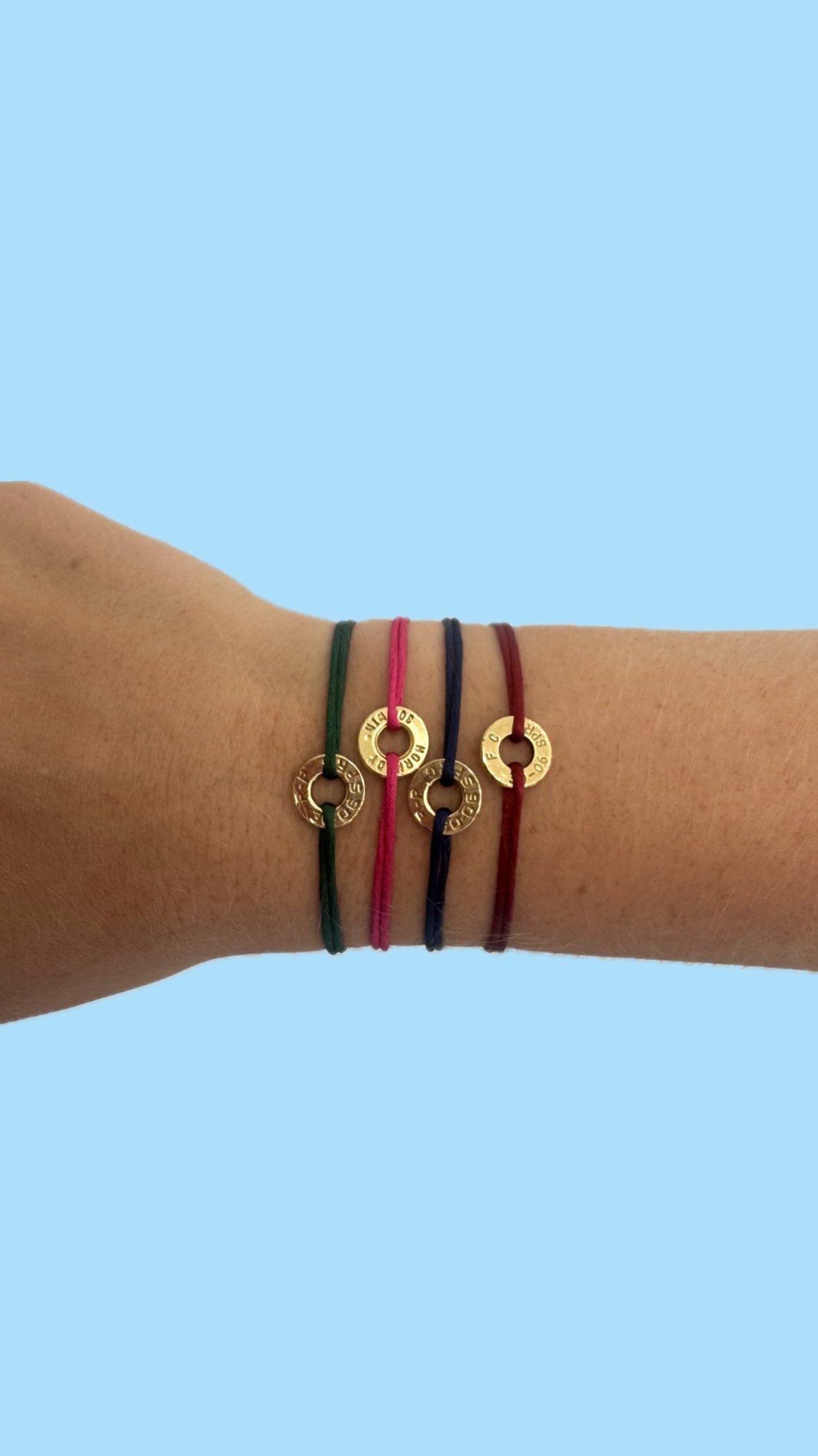 Bullet Ring Bracelet Thin