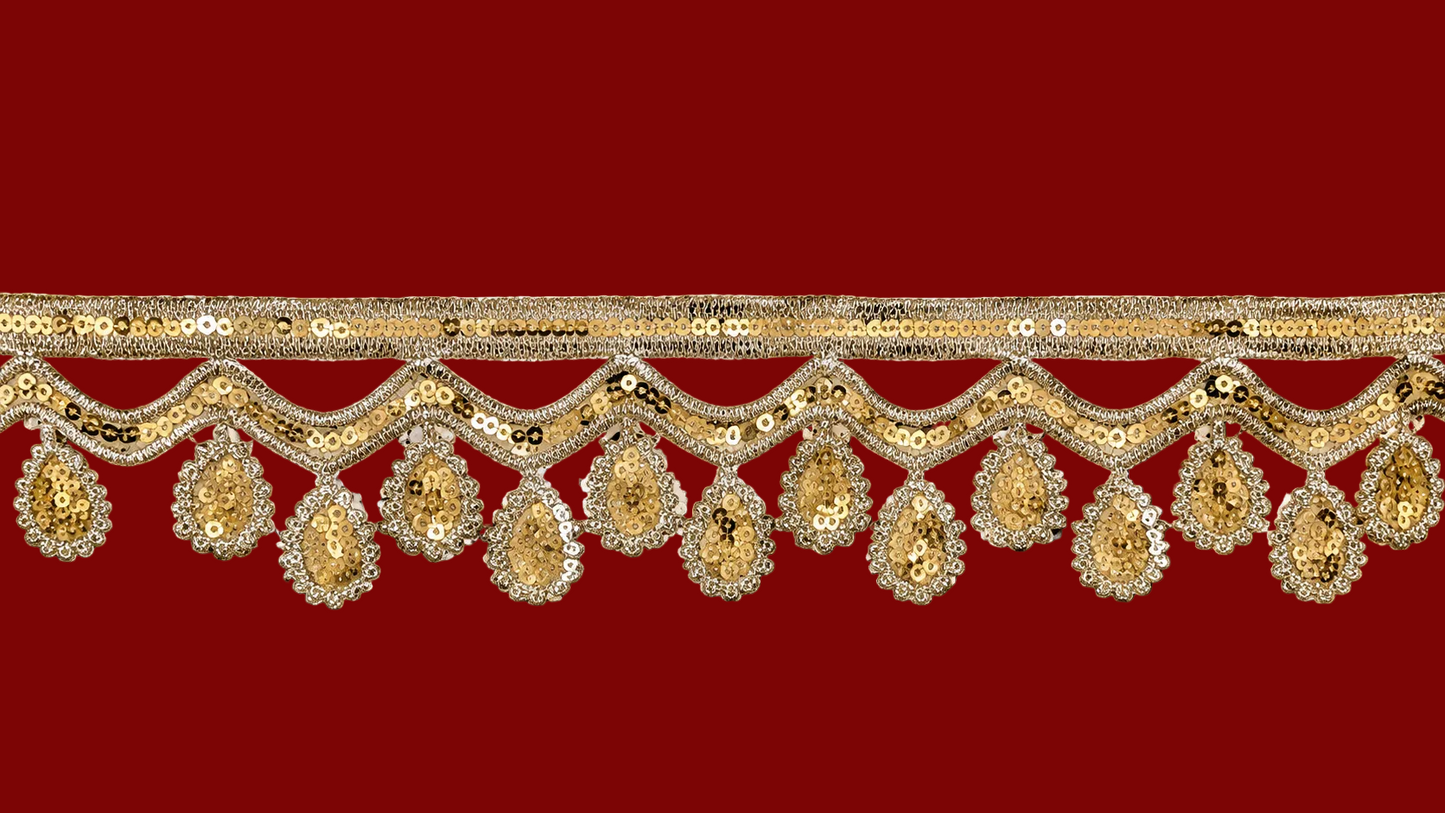 Pailletten Choker