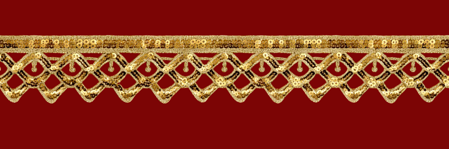 Pailletten Choker
